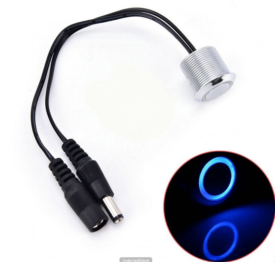 Érintő gombos dimmer 12V – 3341 Érintő gombos dimmer 12V – 3341