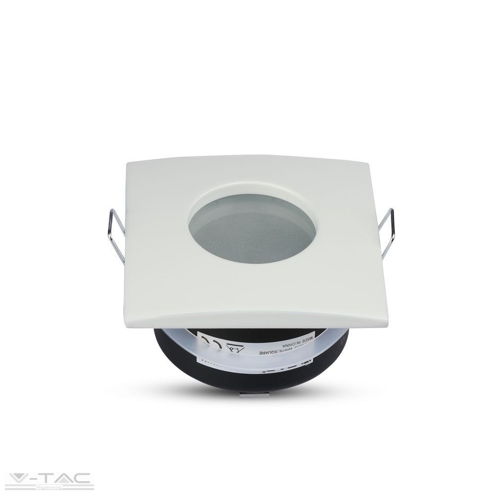 GU10 keret fehér szögletes IP54 - 3615 GU10 keret fehér szögletes IP54 - 3615