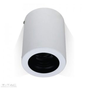 Felületre szerelhető billenthető GU10 keret fehér kör - 3627