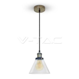 Átlátszó üveg csillár - 3738