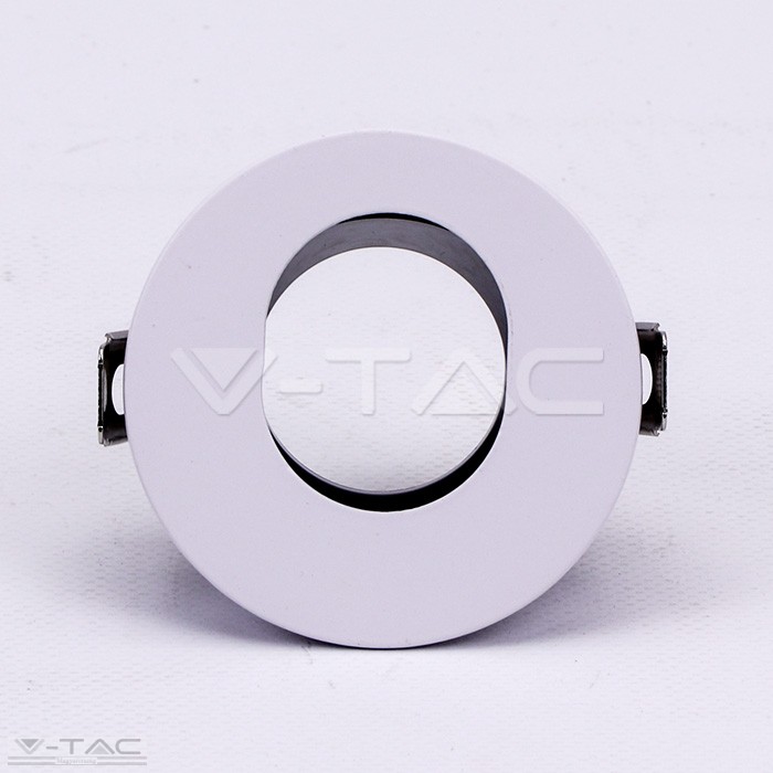 www.helloled.hu V-Tac GU10 kör beépítõkeret fehér/fekete - 3161 www.helloled.hu V-Tac GU10 kör beépítőkeret fehér/fekete - 3161