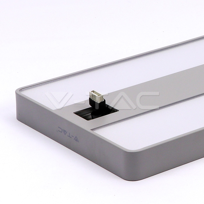 80W Exkluzív irodai LED állólámpa, dimmelhető, le/föl irány, ezüst 4000K - 8523 80W Exkluzív irodai LED állólámpa, dimmelhető, le/föl irány, ezüst 4000K - 8523