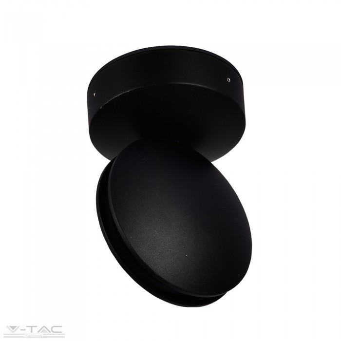 7W LED fali lámpatest forgatható fekete IP65 7W LED fali lámpatest forgatható fehér IP65