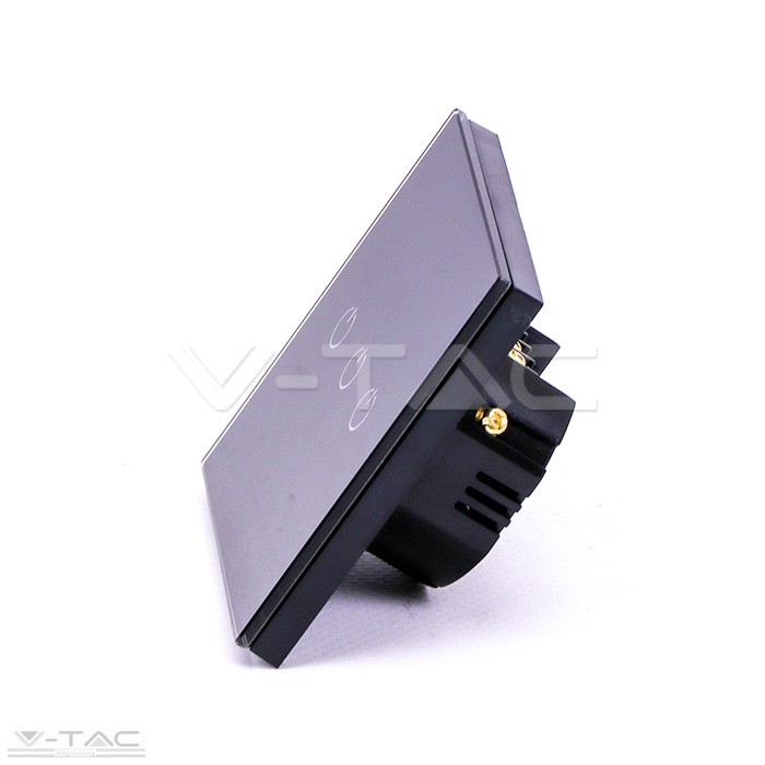 Wifis smart kapcsoló tripla fekete - 8425 Wifis smart kapcsoló tripla fekete - 8425