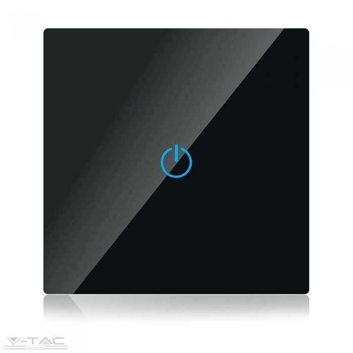 Fekete üveg kapcsoló - 8385 Fekete üveg kapcsoló - 8385