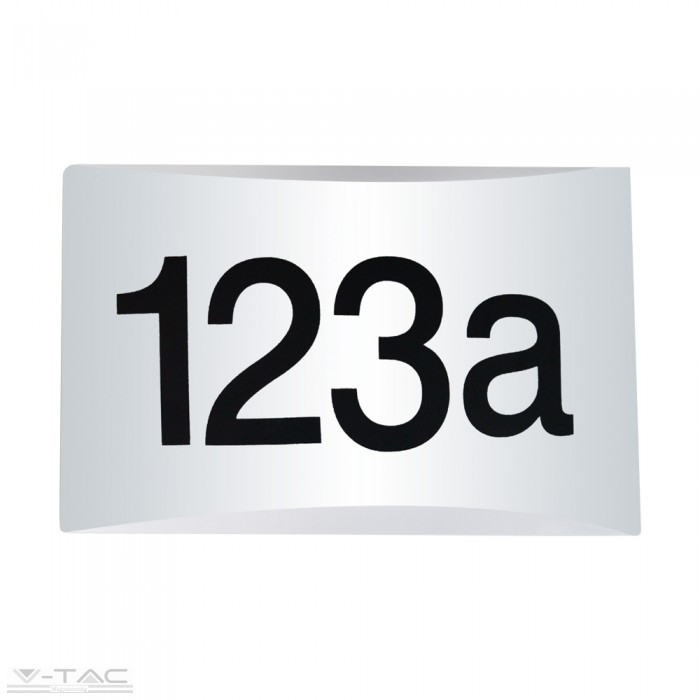 10W LED fehér házszám tábla Samsung chip 3000K - PRO780 10W LED fehér házszám tábla Samsung chip 3000K - PRO780