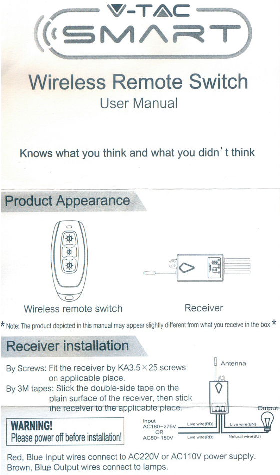 Távirányító SKU 8458 vevőegységhez - 8463 Távirányító SKU 8458 vevőegységhez - 8463
