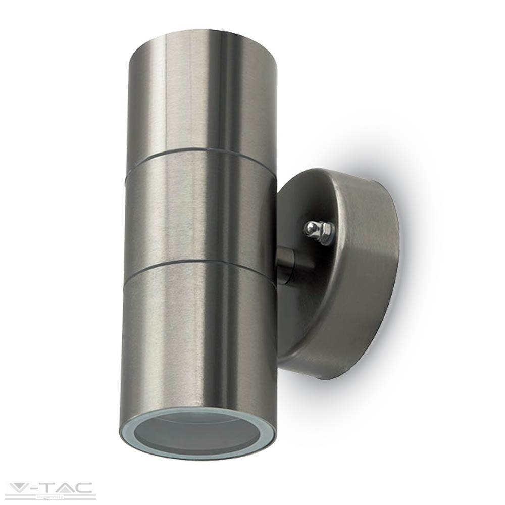 GU10 foglalattal ellátott fali LED lámpa króm 2 irányú - 7500 GU10 foglalattal ellátott fali LED lámpa króm 2 irányú - 7500