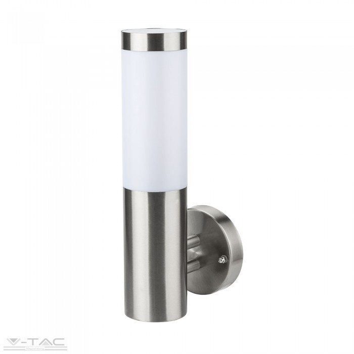 Egyenes fali kar E27 foglalattal rozsdamentes acél váz IP65 - 8624 Egyenes fali kar E27 foglalattal rozsdamentes acél váz IP65 - 8624