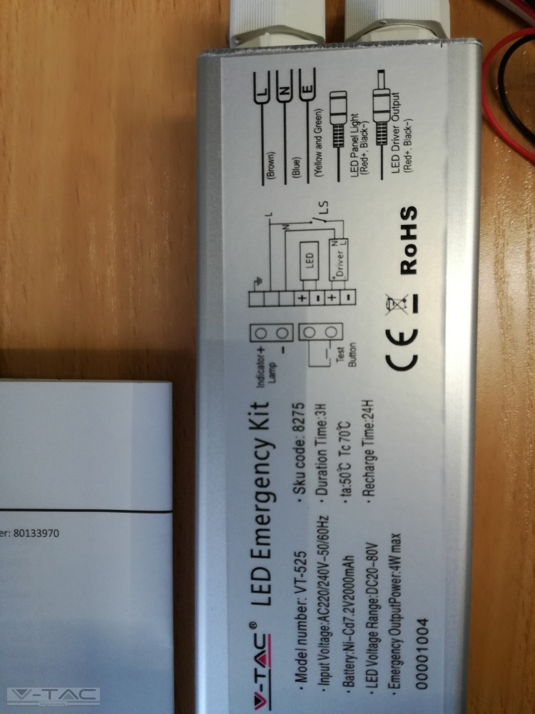 24W-os Készenléti akkumulátor LED fényforrásokhoz - 8275 24W-os Készenléti akkumulátor LED fényforrásokhoz - 8275