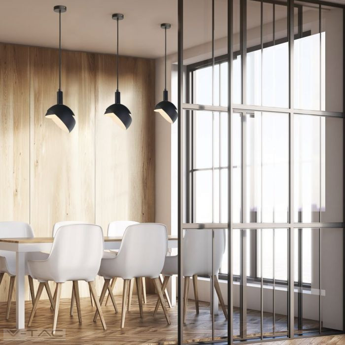 Fekete mozgatható búrájú design csillár E14 foglalattal - 3921 Fekete mozgatható búrájú design csillár E14 foglalattal - 3921