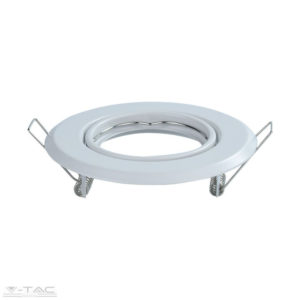 GU10 beépítőkeret fehér 2db/csomag kör - 8938