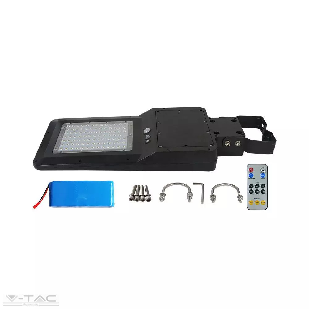 40W LED utcai lámpa napelemes beépített mozgásérzékelővel 40W LED utcai lámpa napelemes beépített mozgásérzékelővel