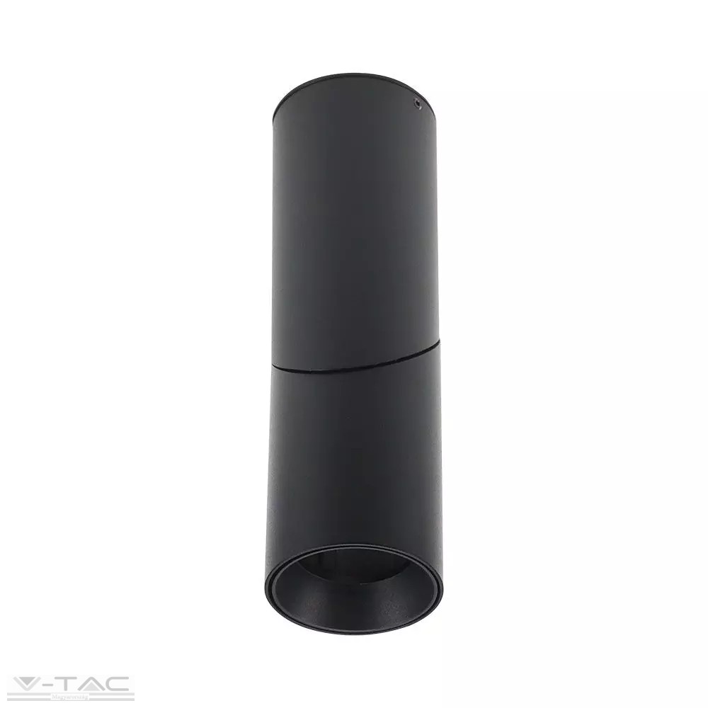 Falon kívüli forgatható GU10 keret fekete kör - 8947 Falon kívüli forgatható GU10 keret fekete kör - 8947