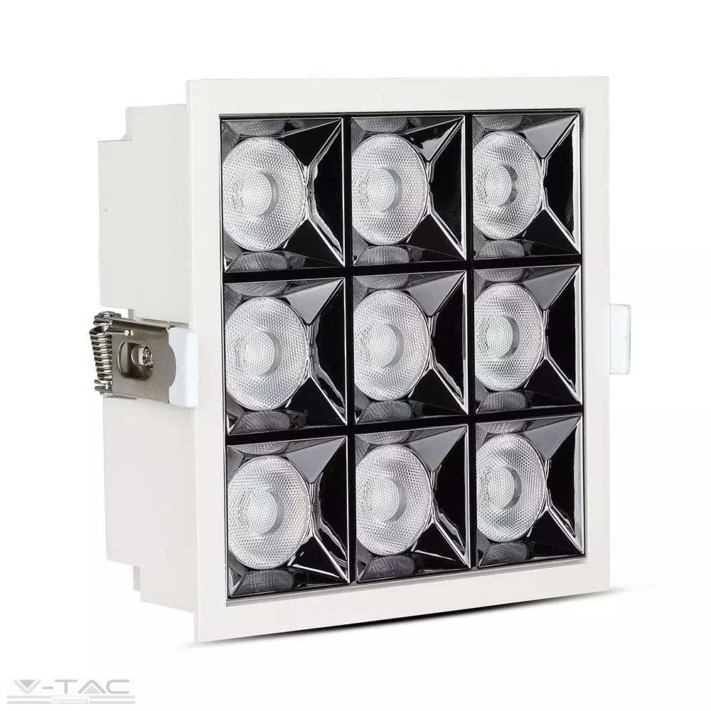 36W LED mélysugárzó fehér Samsung chip 38° CRI>90 UGR<19 36W LED mélysugárzó fehér Samsung chip 38° CRI>90 UGR<19