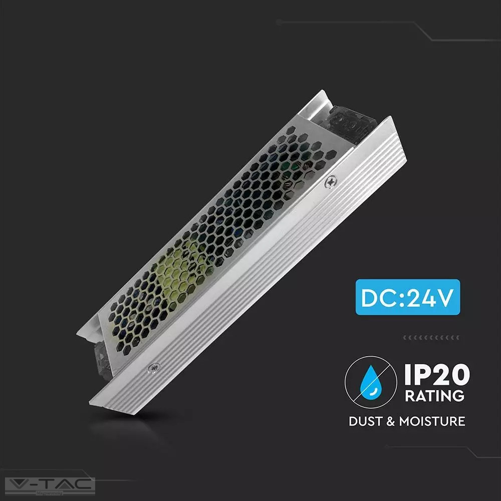 120W fém tápegység 24V 5A IP20 - 3262 120W fém tápegység 24V 5A IP20 - 3262