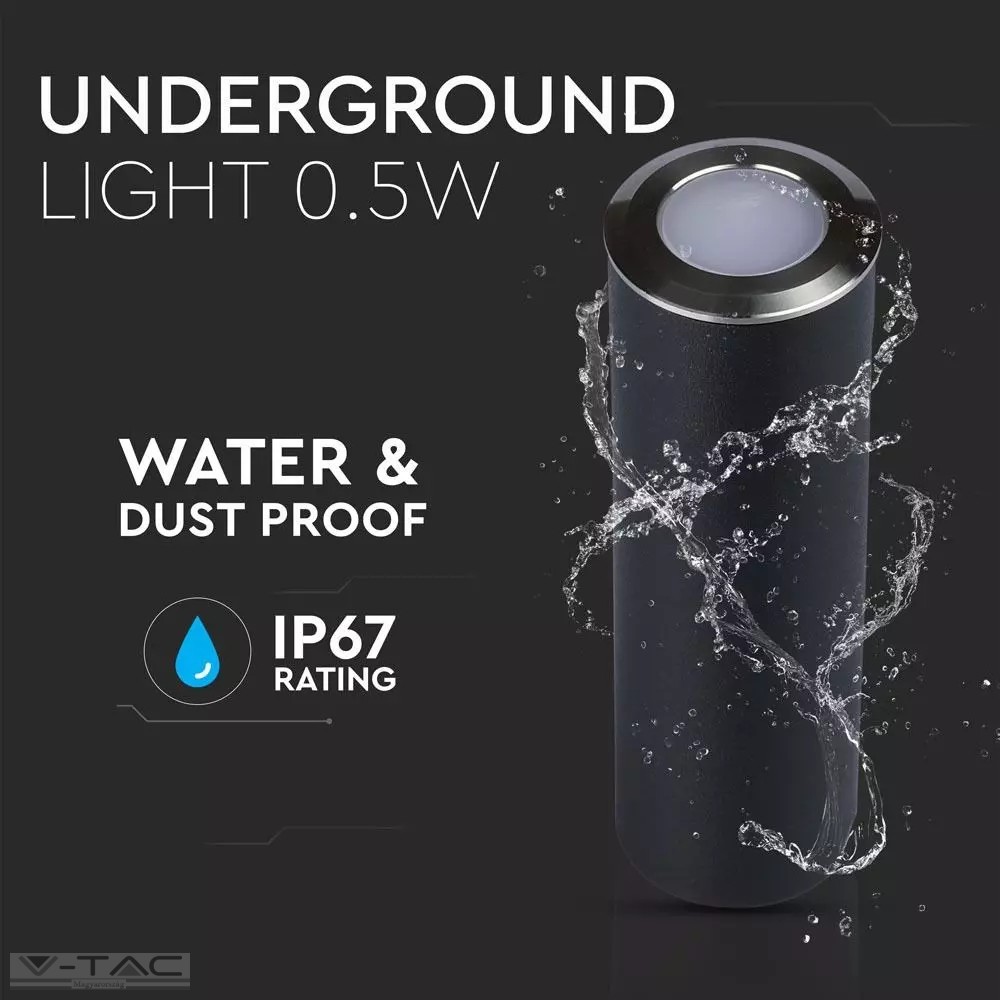 0,5W LED földbe süllyeszthető világítás DC:12V 3000K - 1463 0,5W LED földbe süllyeszthető világítás DC:12V 3000K - 1463