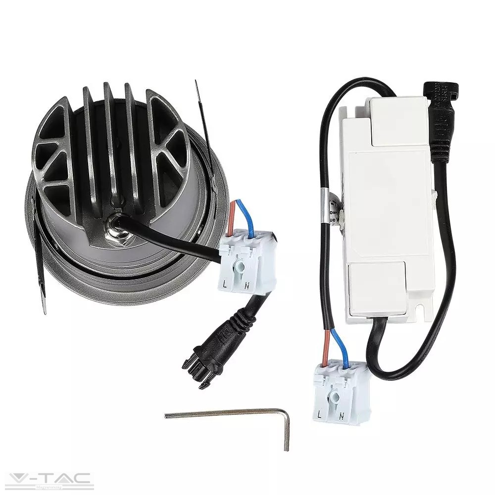 6W LED COB mélysugárzó 0-27° 6W LED COB mélysugárzó 0-27°