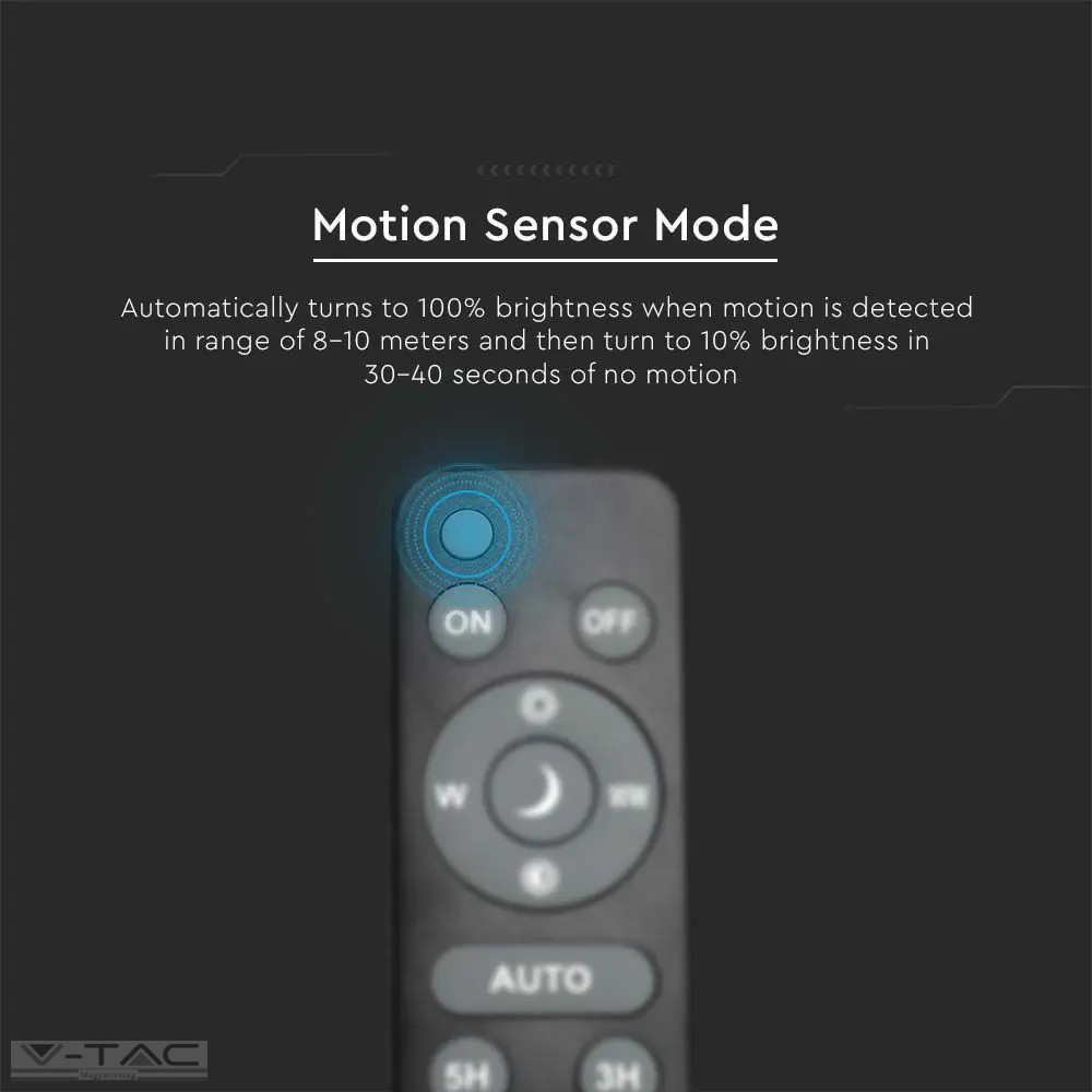 18W Napelemes LED vízmentes lámpa IP65 CCT - 6500 18W Napelemes LED vízmentes lámpa IP65 CCT - 6500