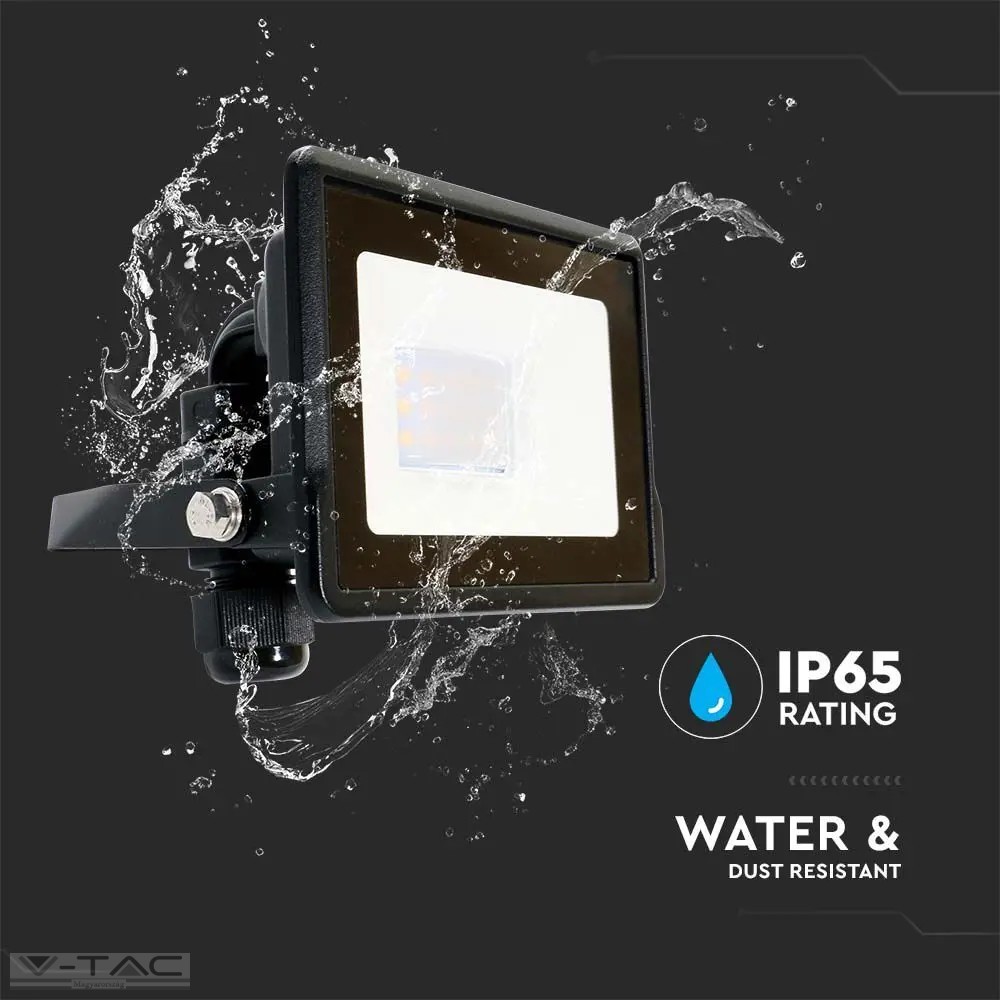 10W Mozgásérzékelős LED reflektor beépített kötődobozzal IP65 10W Mozgásérzékelős LED reflektor beépített kötődobozzal IP65