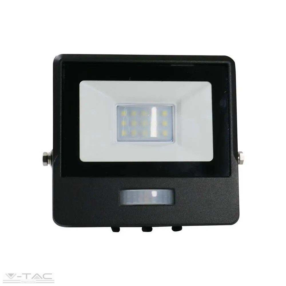 10W Mozgásérzékelős LED reflektor beépített kötődobozzal IP65 10W Mozgásérzékelős LED reflektor beépített kötődobozzal IP65