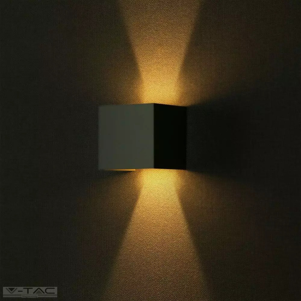 6W Szürke le/fel világító fali lámpa IP65 6W Szürke le/fel világító fali lámpa IP65