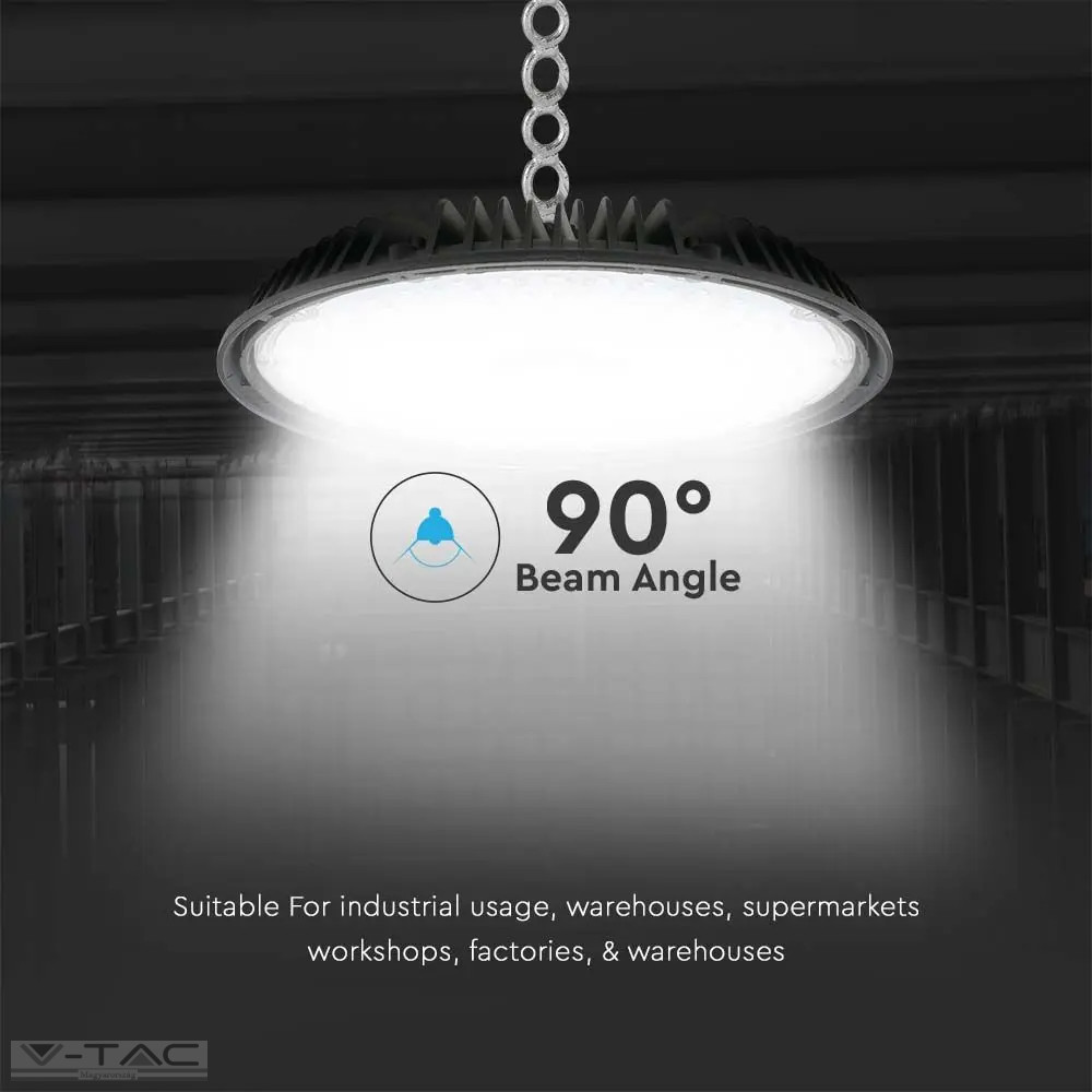 150W Csarnokvilágító Samsung chip (115lm/W) 90° 5 év garancia 150W Csarnokvilágító Samsung chip (115lm/W) 90° 5 év garancia