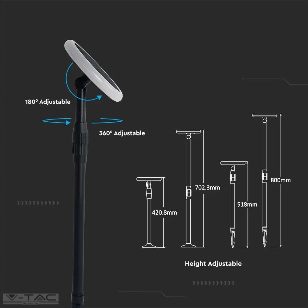 3W Napelemes LED kertilámpa IP65 3W Napelemes LED kertilámpa IP65