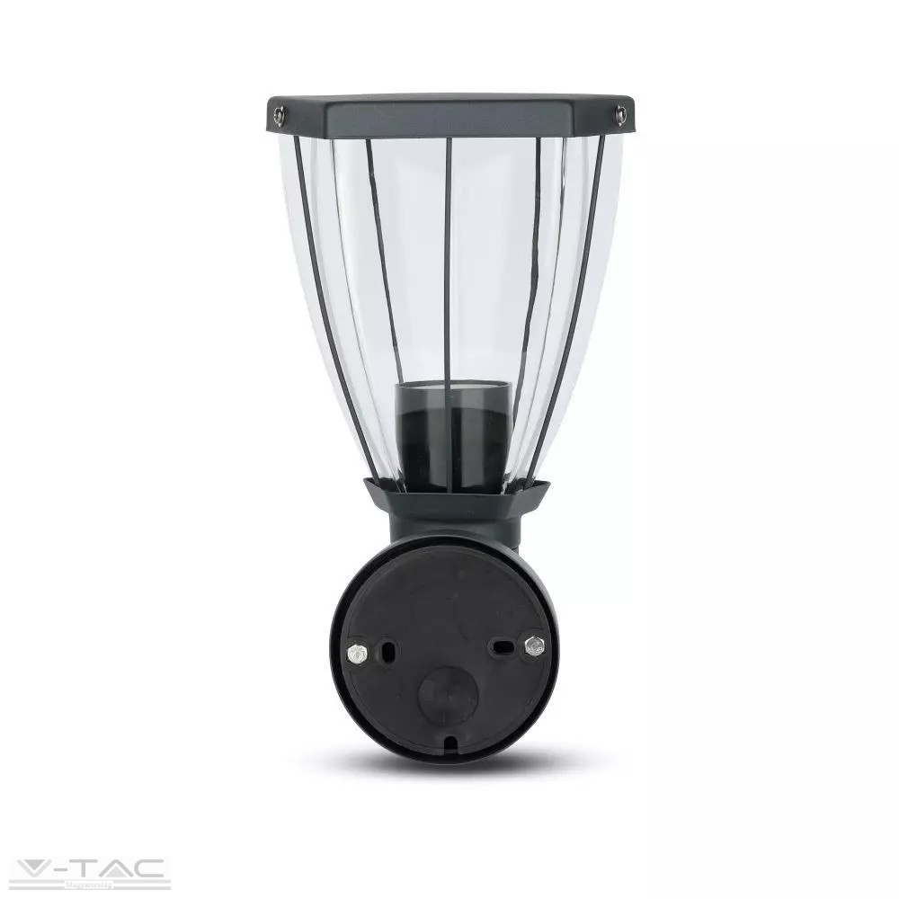 Felfelé néző fekete oldalfali kandeláber E27 IP44 - 8628 Felfelé néző fekete oldalfali kandeláber E27 IP44 - 8628