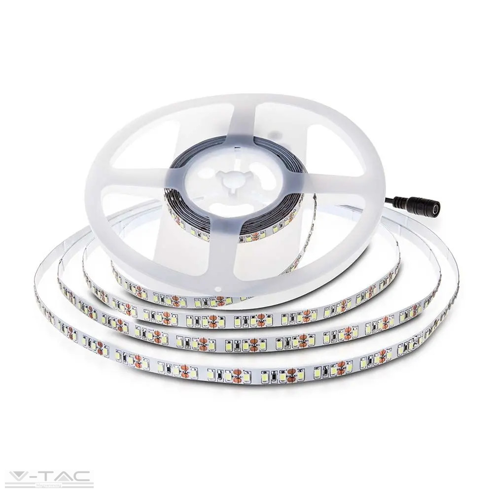 7,5W LED Szalag 2835 120LED/m 24V 3000K IP20 (nem vízálló) - 212622 (10 méter) 7,5W LED Szalag 2835 120LED/m 24V 3000K IP20 (nem vízálló) - 212622 (10 méter)
