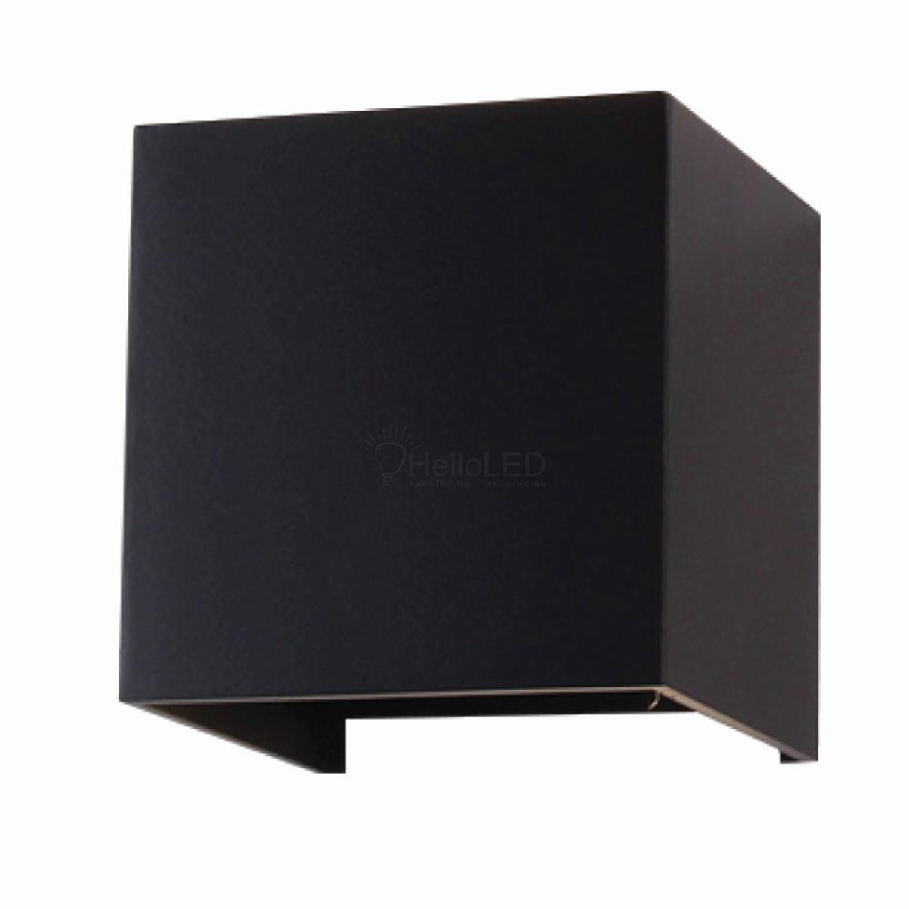 6W Fekete rejtett fali lámpa IP65 6W Fekete rejtett fali lámpa IP65