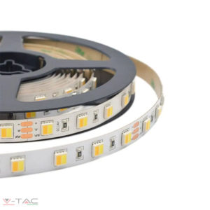 14W LED szalag SMD2835 - 120 LED/m 24V IP65 CCT - 2898 (5 méter)
