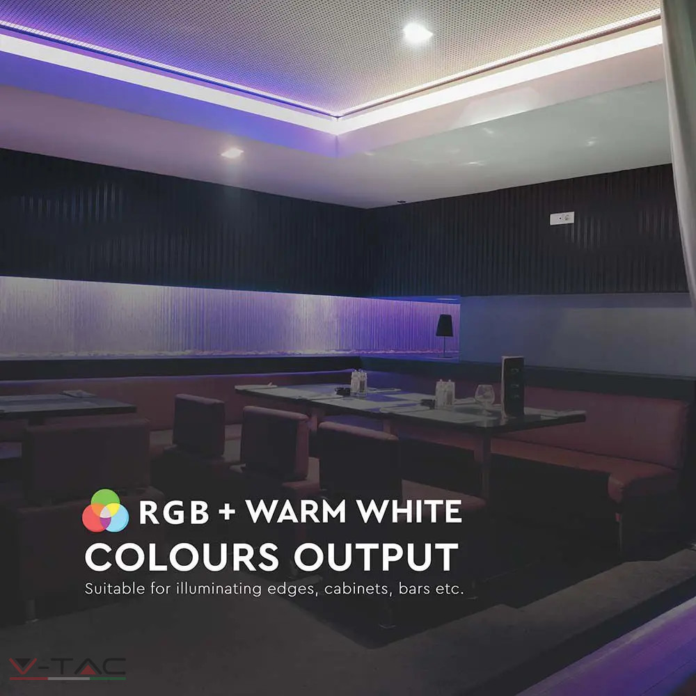 8W LED szalag 5050 - 60 LED/m RGB+WW (nem vízálló) - 212553 (5 méter) 8W LED szalag 5050 - 60 LED/m RGB+WW (nem vízálló) - 212553 (5 méter)