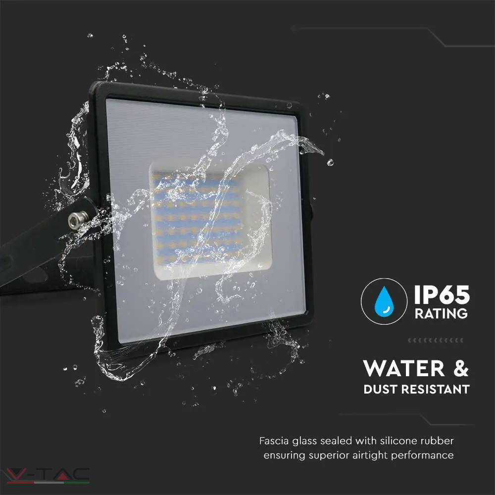 50W LED reflektor fekete 50W LED reflektor fekete