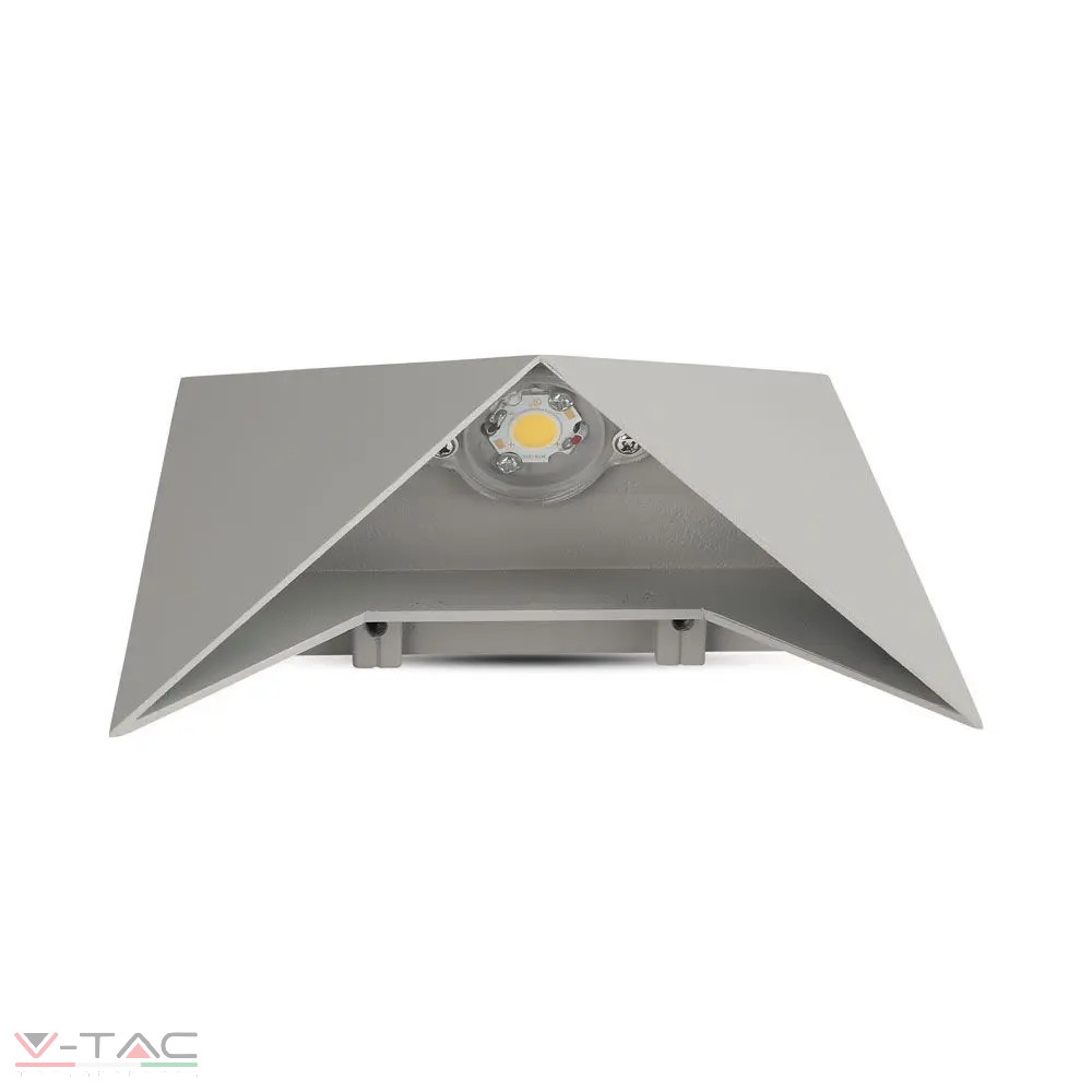 5W szögletes szürke fali lámpa IP65 5W szögletes szürke fali lámpa IP65