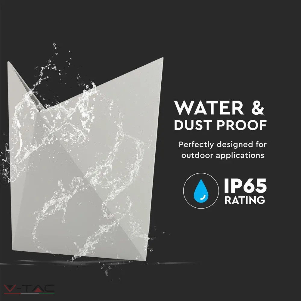 5W szögletes szürke fali lámpa IP65 5W szögletes szürke fali lámpa IP65