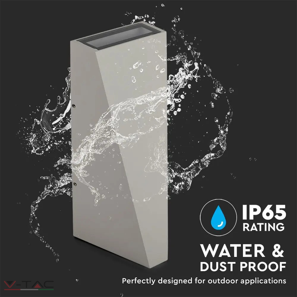 4W LED fali lámpatest szürke IP65 4W LED fali lámpatest szürke IP65