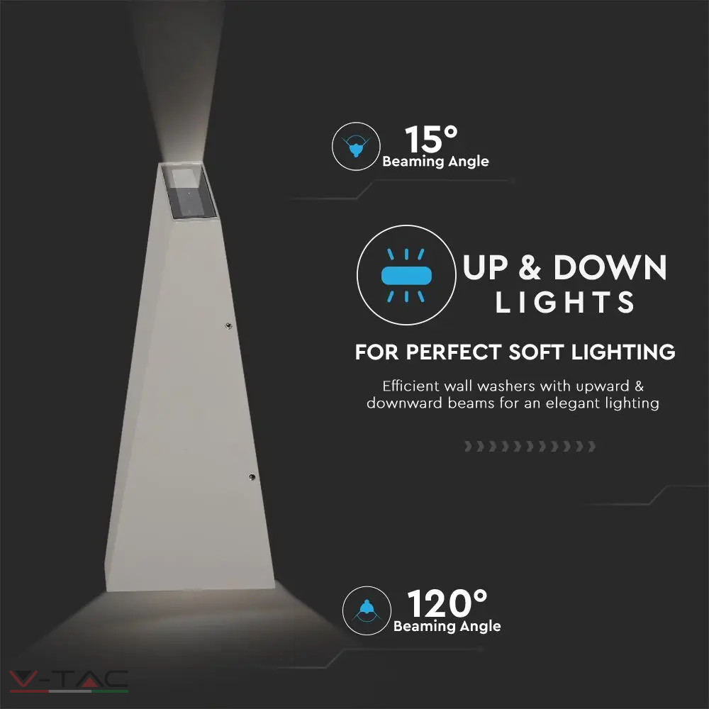 4W LED fali lámpatest szürke IP65 4W LED fali lámpatest szürke IP65