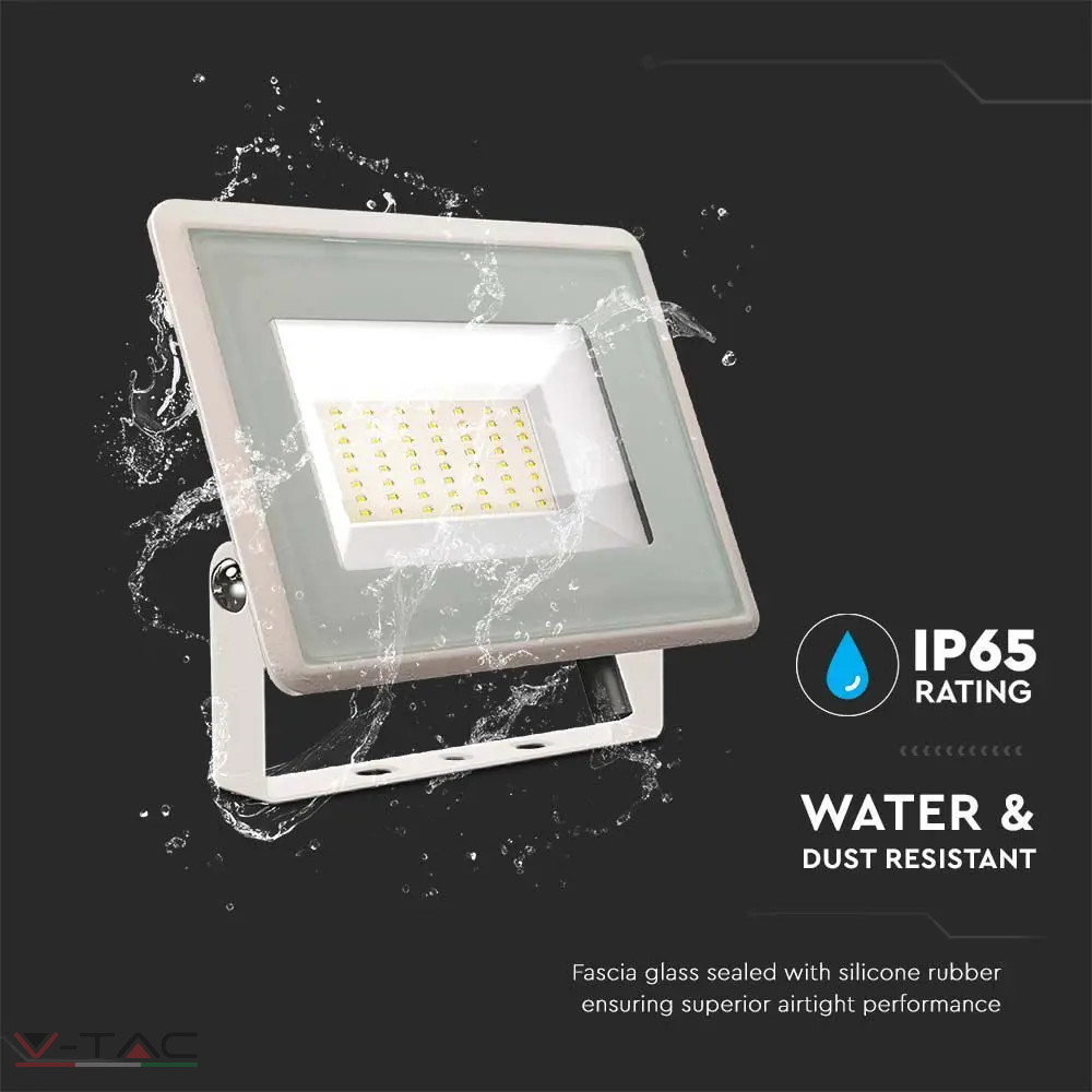 50W fehér LED reflektor F széria IP65 50W fehér LED reflektor F széria IP65