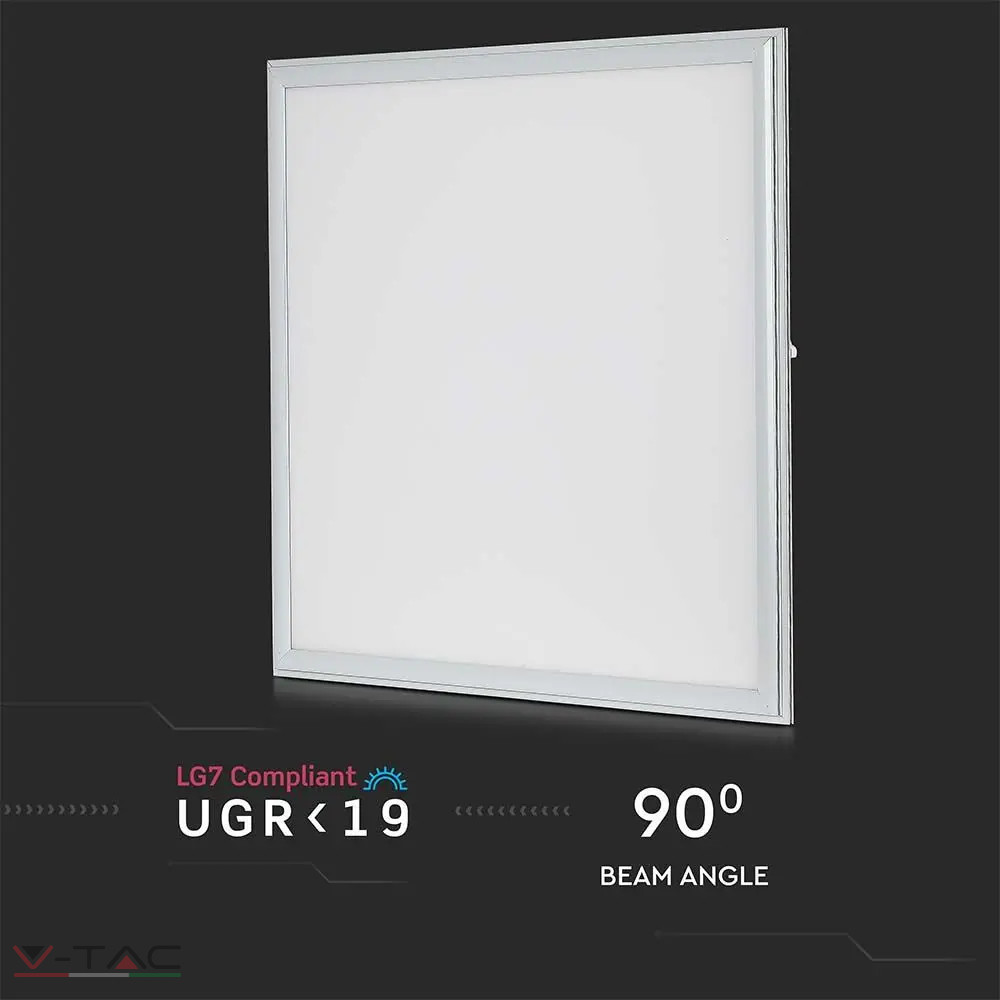 HelloLED V-Tac 36W LED panel 620 x 620 mm UGR<19 HelloLED V-Tac 36W LED panel 620 x 620 mm UGR