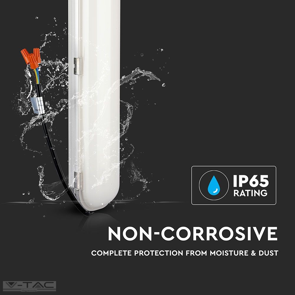 HelloLED V-Tac 60W LED Vízálló lámpa alumínium váz 120 cm Samsung chip HelloLED V-Tac 60W LED Vízálló lámpa alumínium váz 120 cm Samsung chip