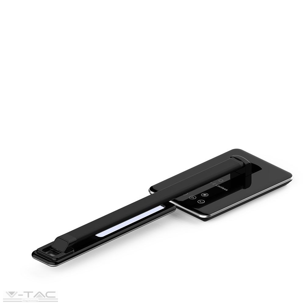 4W LED asztali lámpa vezetéknélküli töltővel 3 in 1 fekete - 218600 4W LED asztali lámpa vezetéknélküli töltővel 3 in 1 fekete - 218600