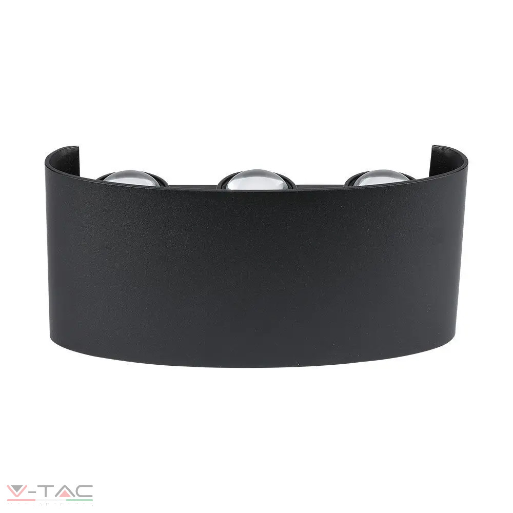 7W LED fekete fali design lámpa IP54 7W LED fekete fali design lámpa IP54