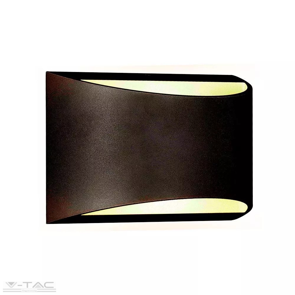 HelloLED V-Tac 9W LED fel-le világító fali lámpa fekete IP54 HelloLED V-Tac 9W LED fel-le világító fali lámpa fekete IP54