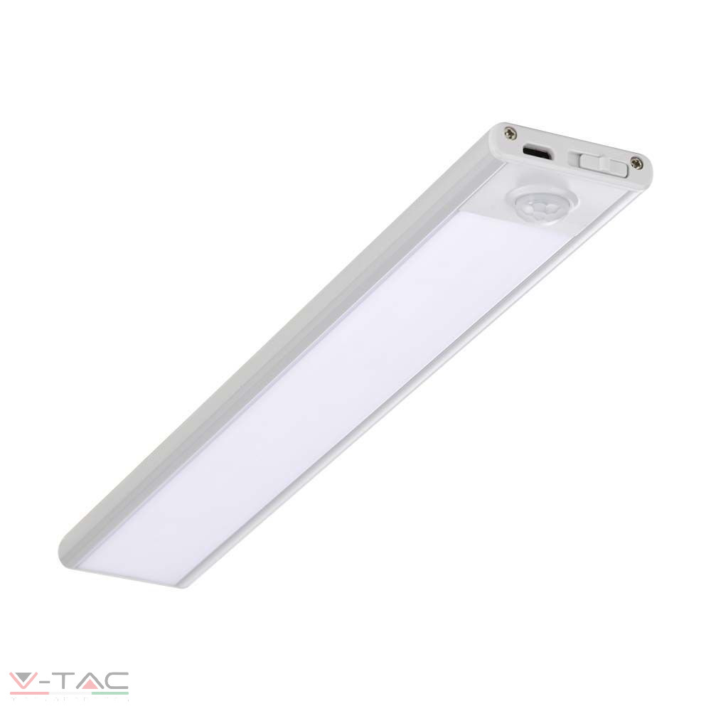 V-Tac HelloLED Mozgásérzékelős ezüst bútorvilágító V-Tac HelloLED Mozgásérzékelős ezüst bútorvilágító