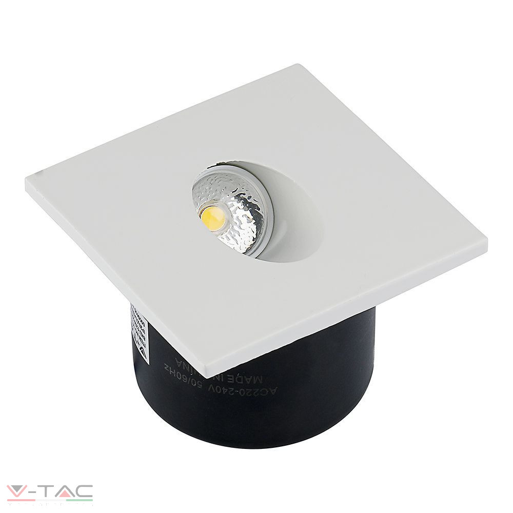 3W LED szögletes süllyeszthető lépcsővilágítás 3W LED szögletes süllyeszthető lépcsővilágítás