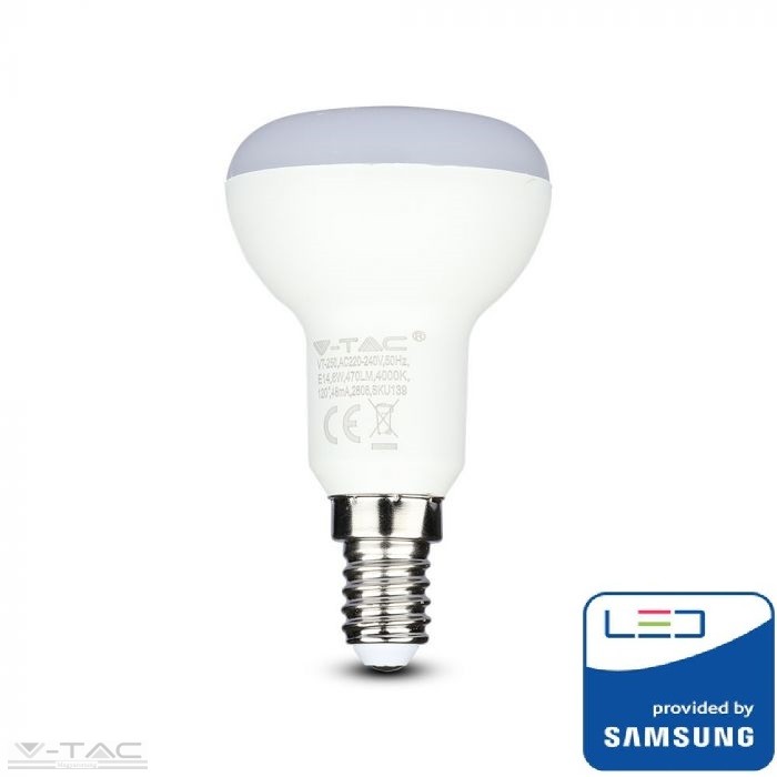 4,8W LED izzó Samsung chip E14 R50 4,8W LED izzó Samsung chip E14 R50
