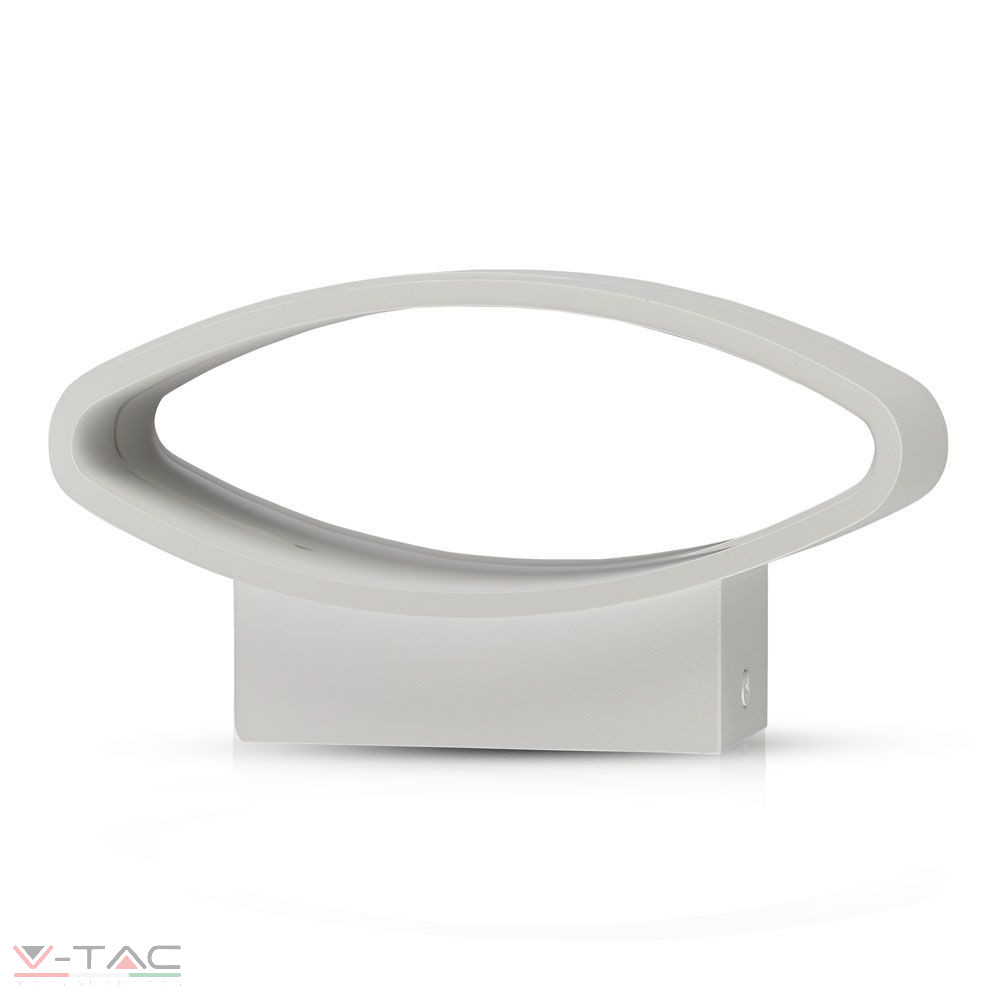 HelloLED V-Tac 5W LED fehér fali design lámpa IP20 HelloLED V-Tac 5W LED fehér fali design lámpa IP20