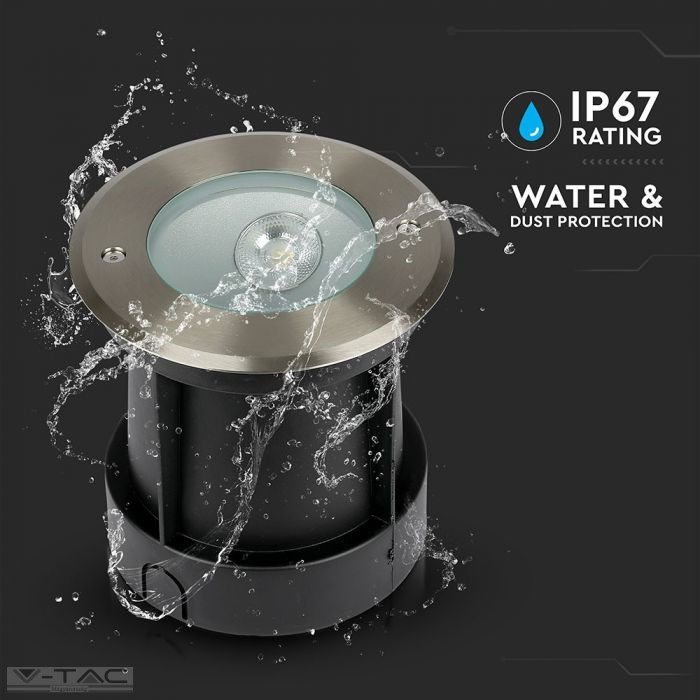 8W LED Ferde szögű 20° földbe süllyeszthető talajlámpa 8W LED Ferde szögű 20° földbe süllyeszthető talajlámpa