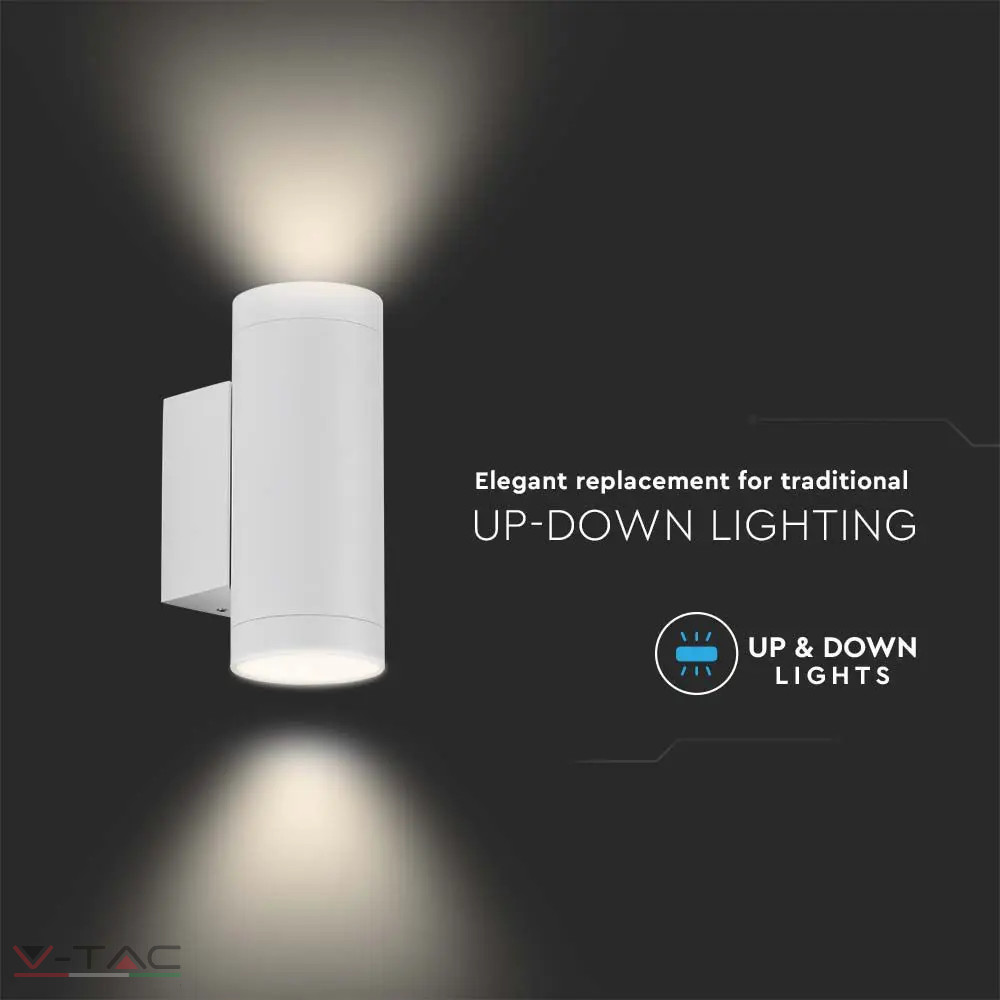 GU10 foglalattal ellátott fali LED lámpa fehér 2 irányú - 2970 GU10 foglalattal ellátott fali LED lámpa fehér 2 irányú - 2970